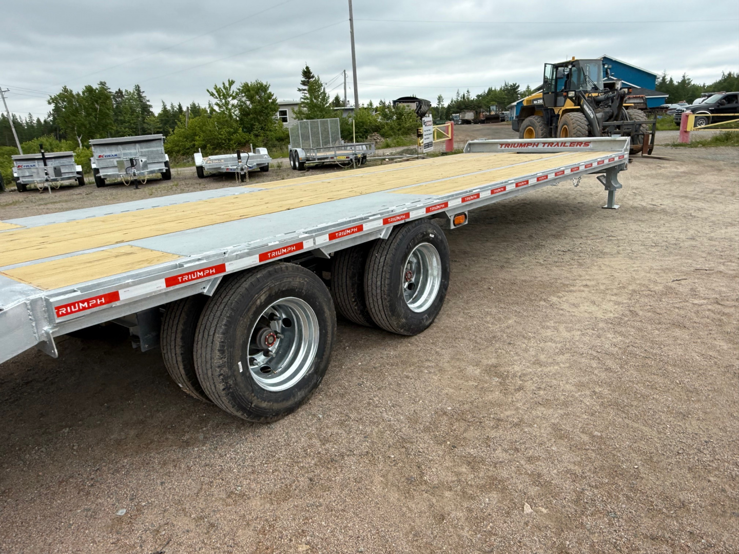 New 2026 Triumph Trailers 25+5, 30,000 Lb Pintle Deckover Trailer