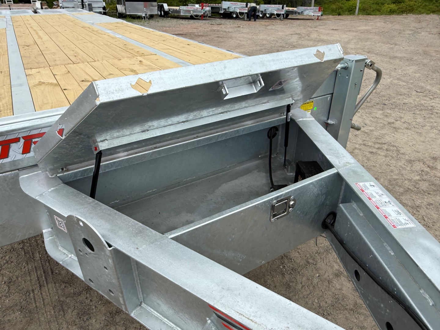 New 2026 Triumph Trailers 25+5, 30,000 Lb Pintle Deckover Trailer