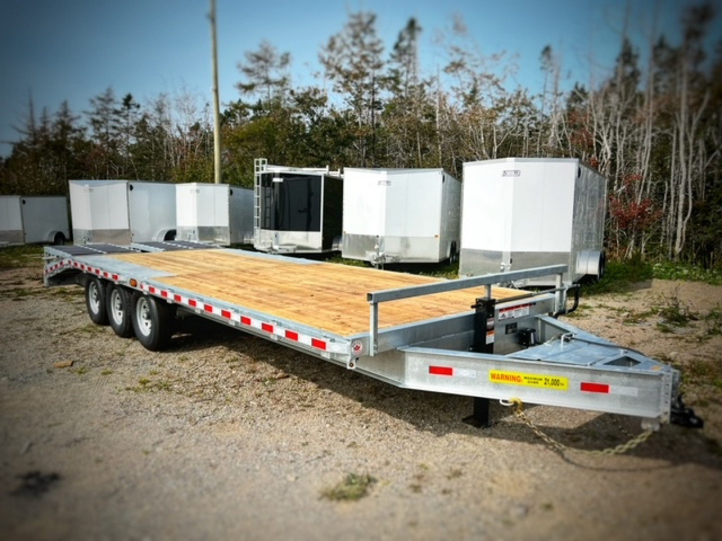 New 2026 LWL Trailers 20 + 5 - 21K Deckover Trailer