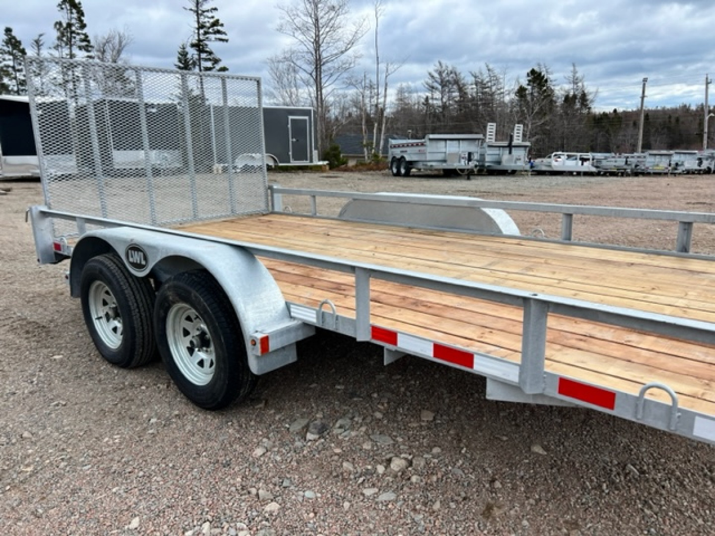 New 2026 LWL Trailers 80" x 14' Utility Trailer