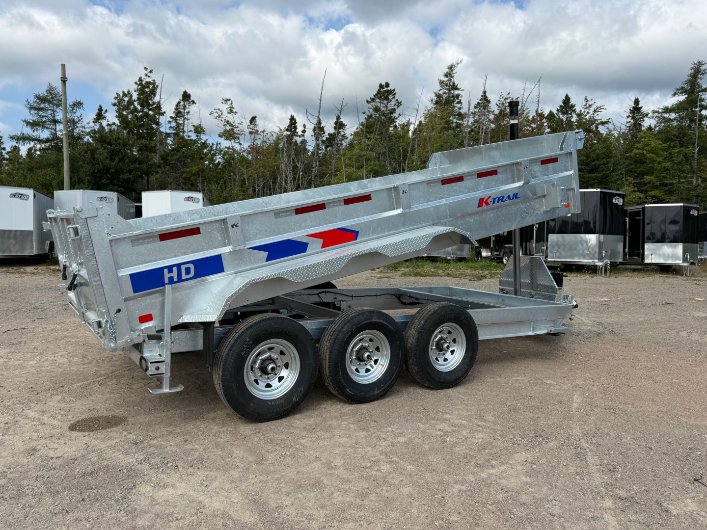 New 2026 K-Trail D8216-21 Dump Trailer