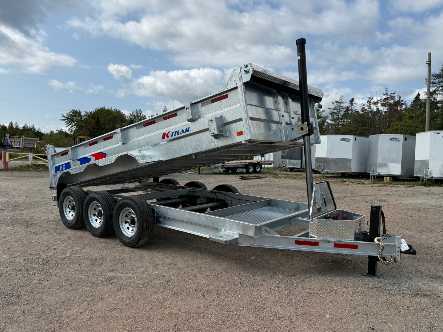 New 2026 K-Trail D8216-21 Dump Trailer