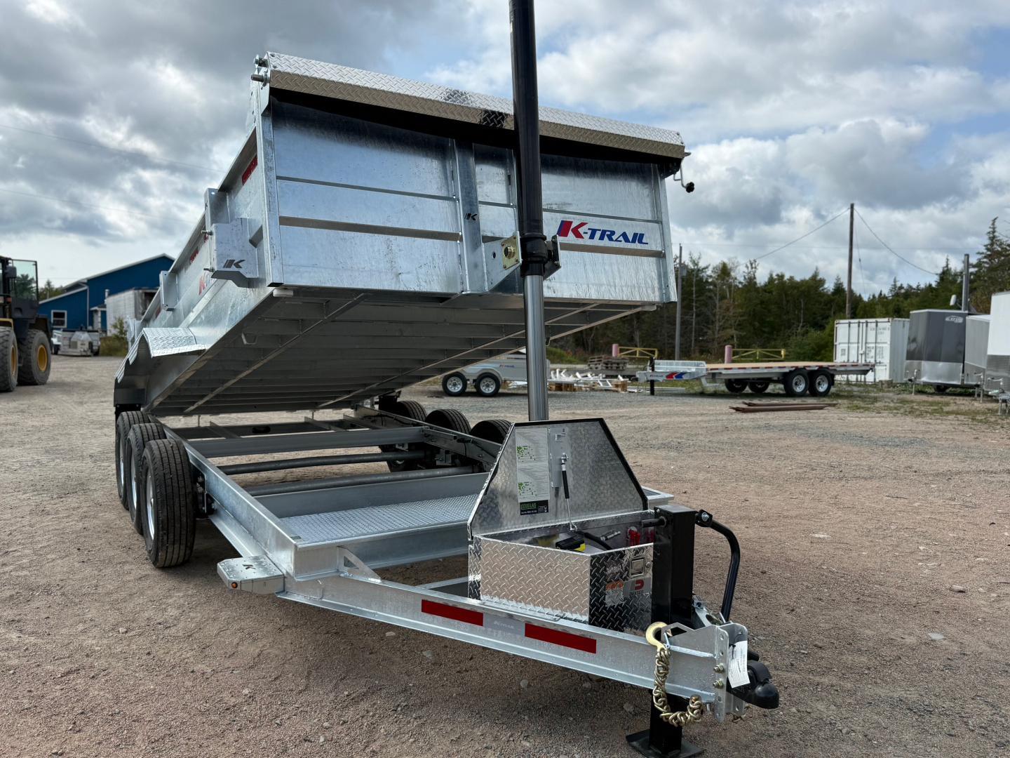 New 2026 K-Trail D8216-21 Dump Trailer