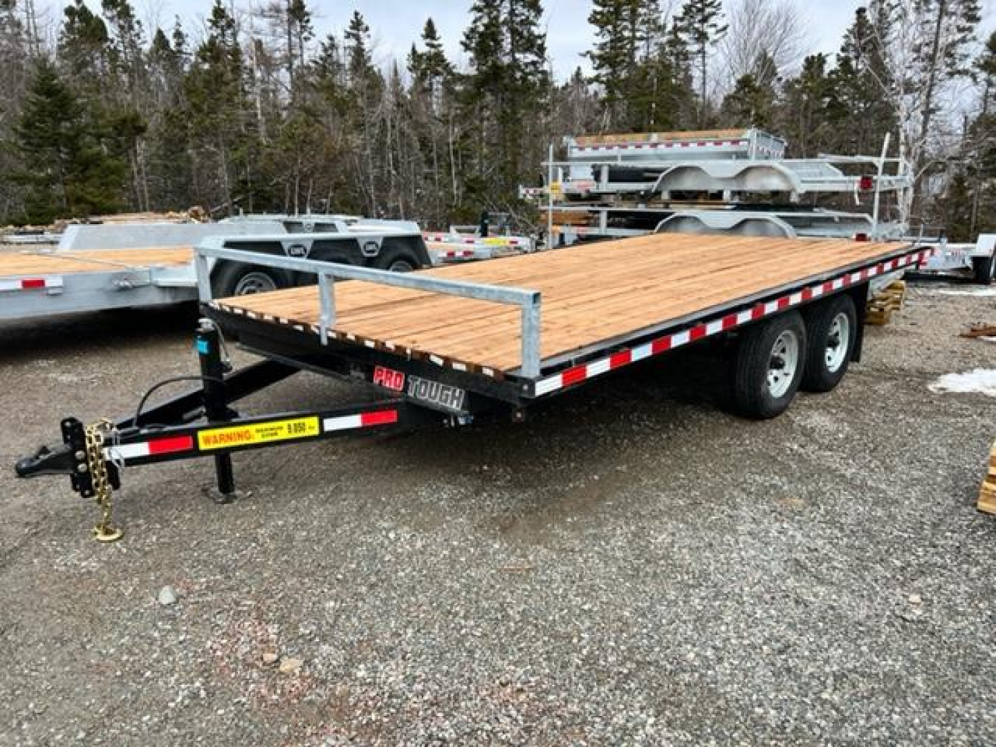 New 2025 LWL16' DKO Flatbed Trailer