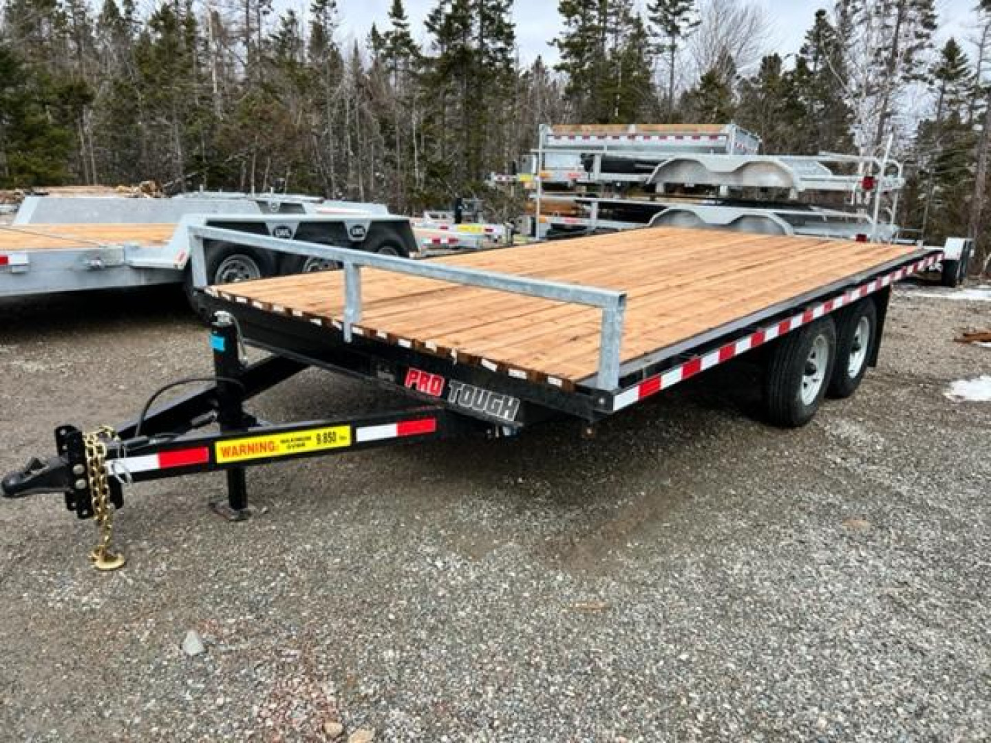 New 2025 LWL16' DKO Flatbed Trailer