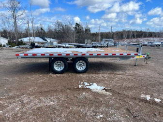 New 2025 LWL16' DKO Flatbed Trailer