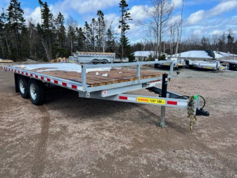New 2025 LWL16' DKO Flatbed Trailer