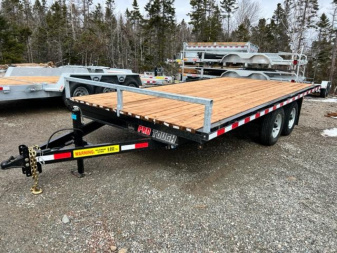 New 2025 LWL16' DKO Flatbed Trailer