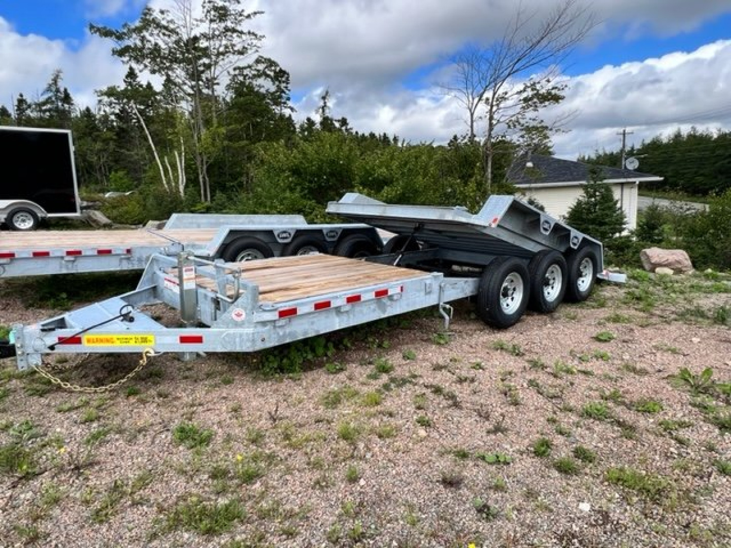 New 2026 tilt deck 22' Industrial Equipment Trailer