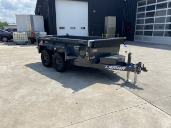 New Lamar 10' Mini Dump Trailer
