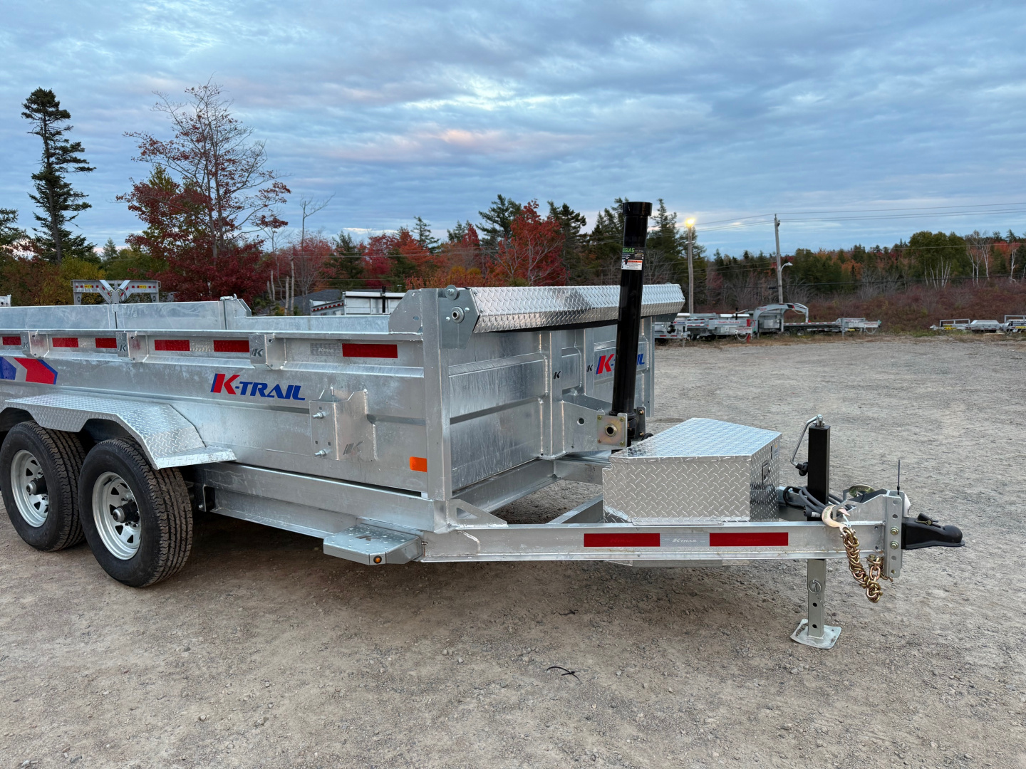 New 2026 K-Trail 6 X 12 , 10,000 Lb Dump Trailer
