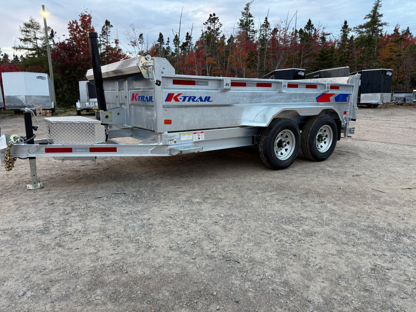 New 2026 K-Trail 6 X 12 , 10,000 Lb Dump Trailer