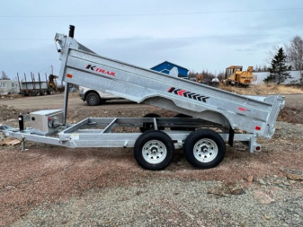 New 2025 K-Trail 6X12 Dump Trailer 10K