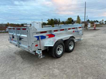 New 2026 K-Trail 6 X 12 , 10,000 Lb Dump Trailer
