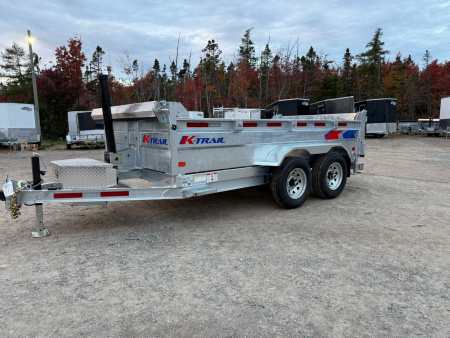 New 2026 K-Trail 6 X 12 , 10,000 Lb Dump Trailer