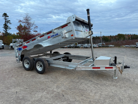 New 2026 K-Trail 6 X 12 , 10,000 Lb Dump Trailer