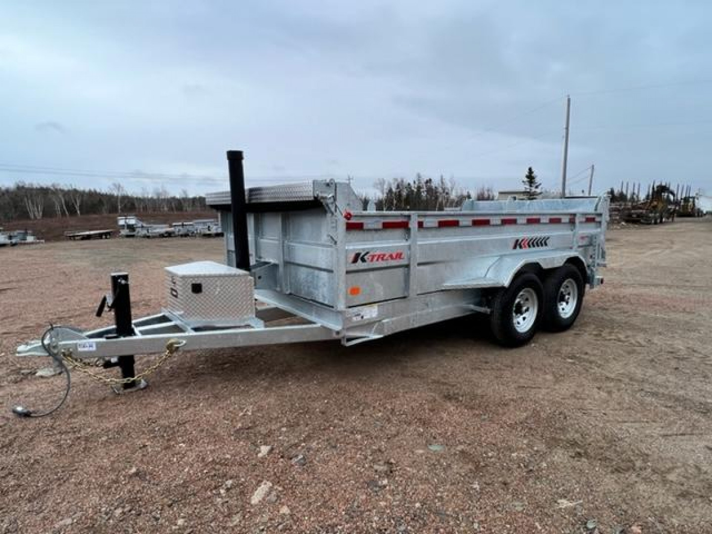 New 2026 K-Trail 82 X 14 - 14 Dump Trailer