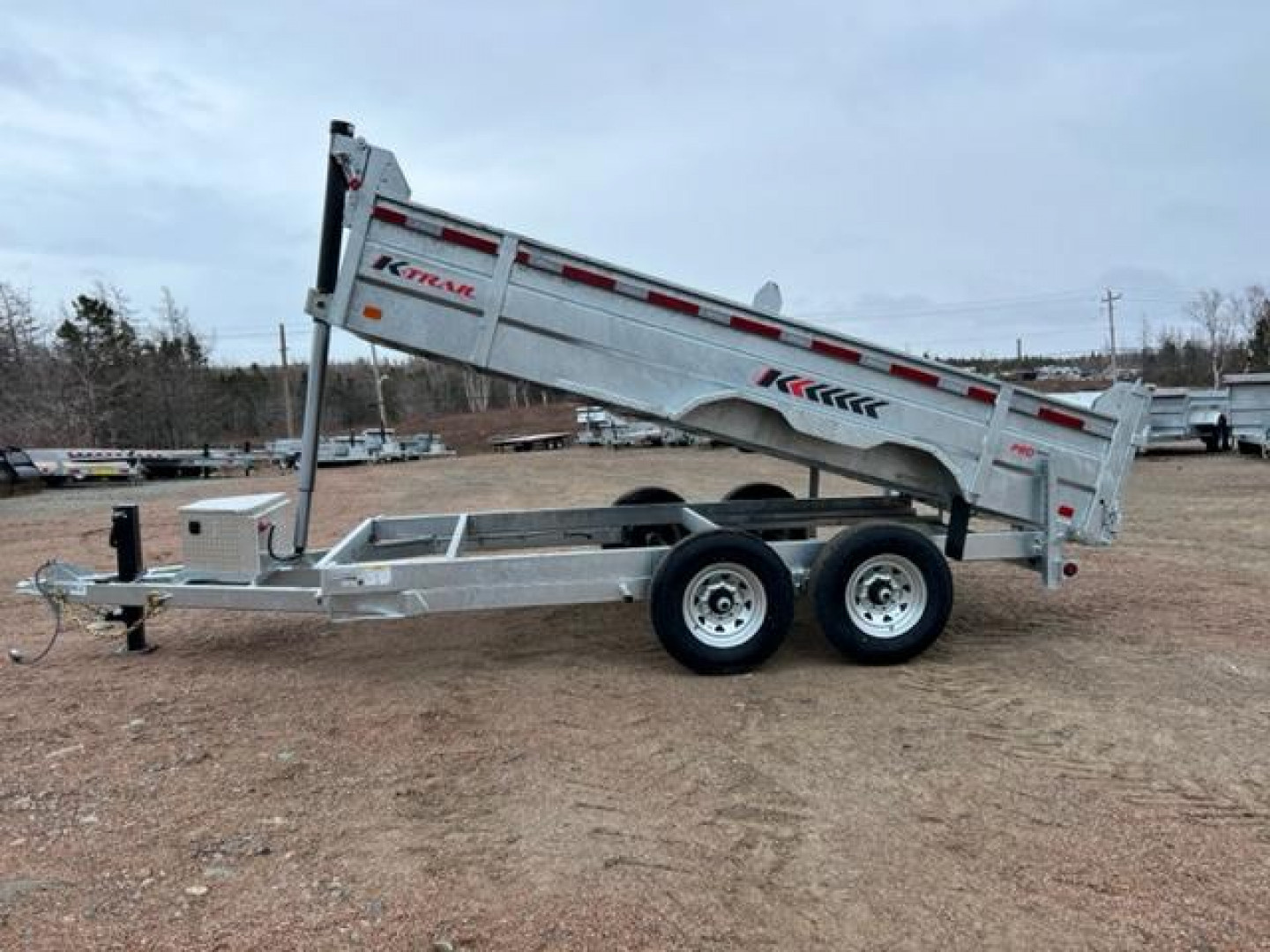 New 2026 K-Trail 82 X 14 - 14 Dump Trailer