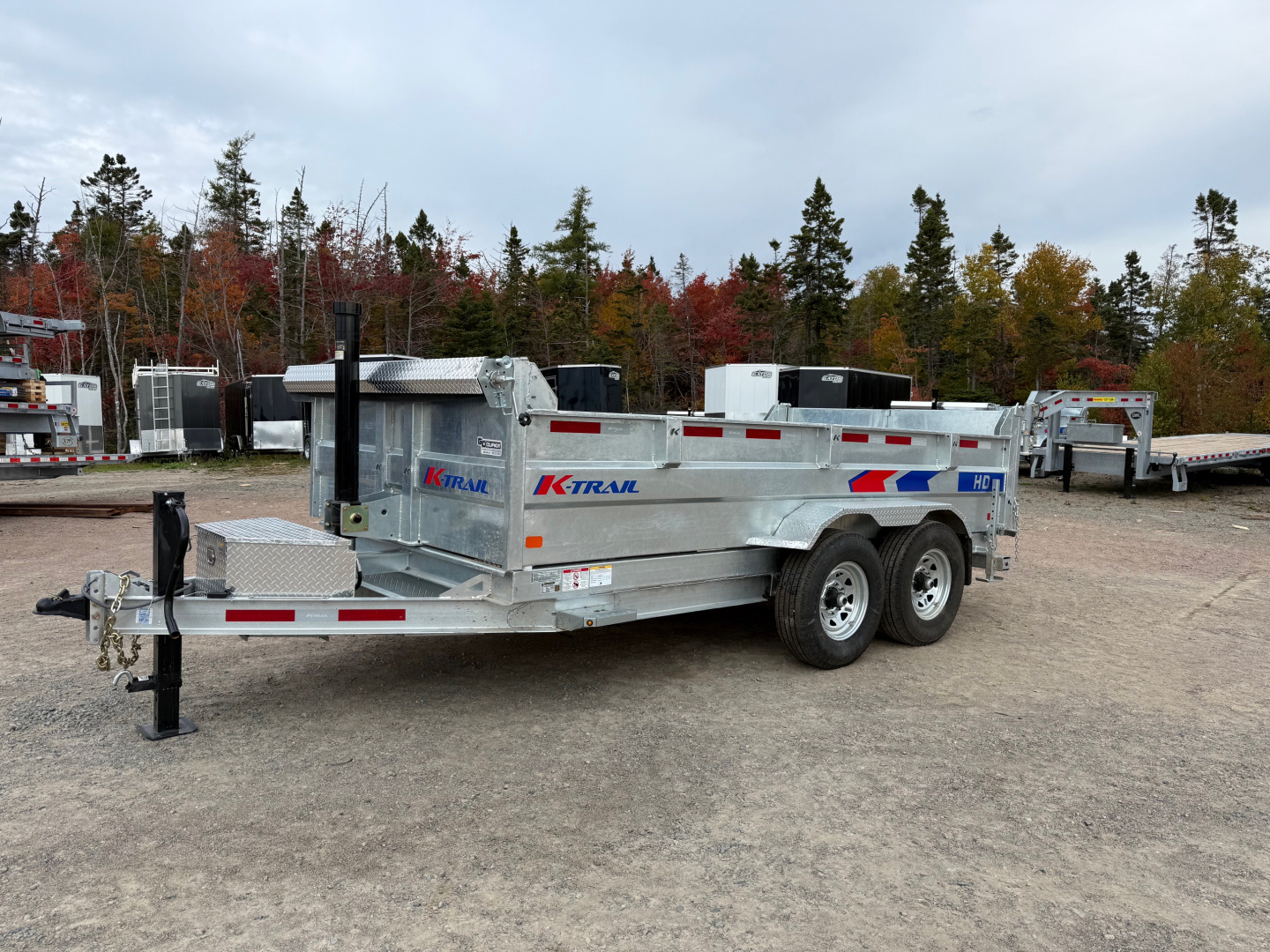New 2026 K-Trail D8212-14 Dump Trailer