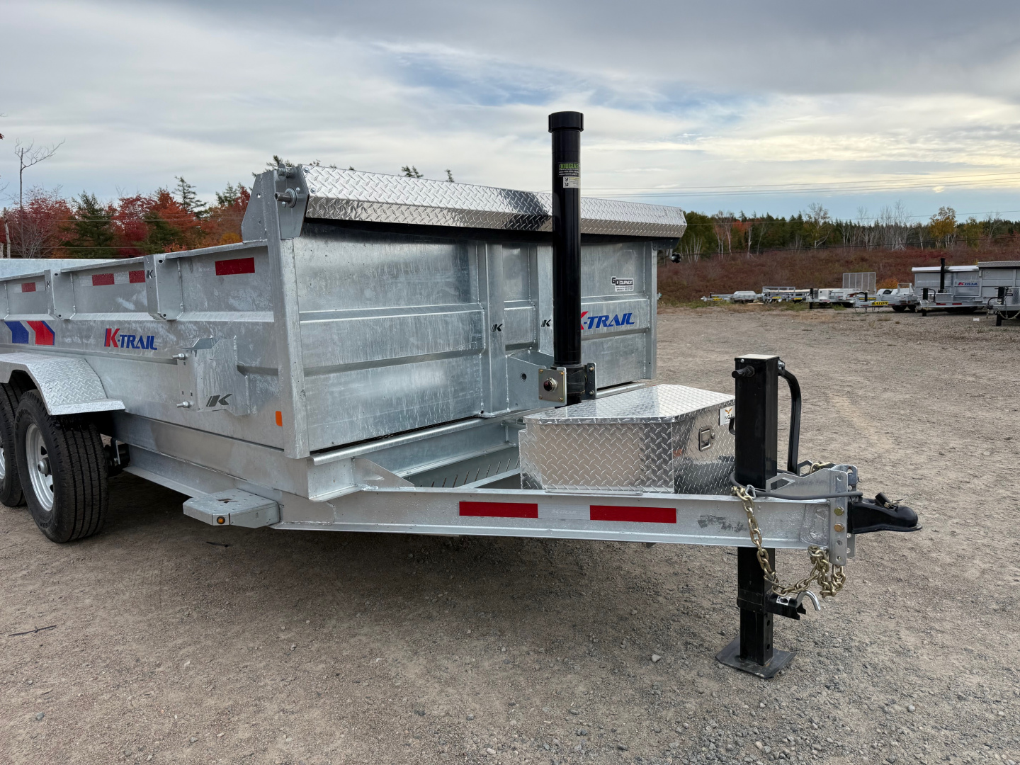 New 2026 K-Trail D8212-14 Dump Trailer
