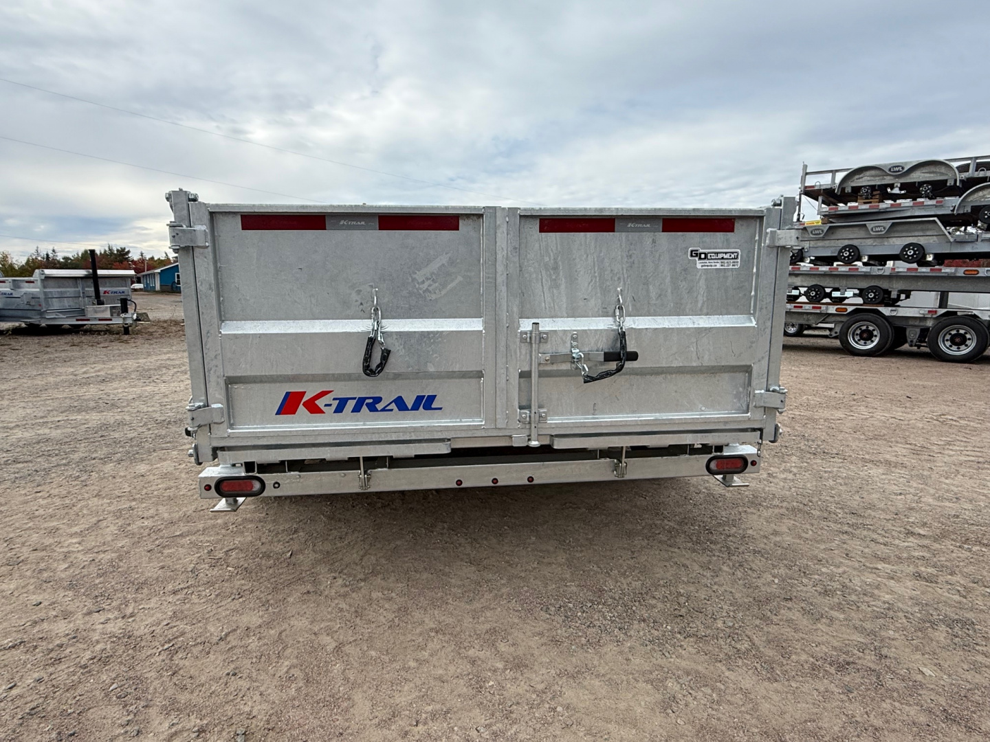 New 2026 K-Trail D8212-14 Dump Trailer