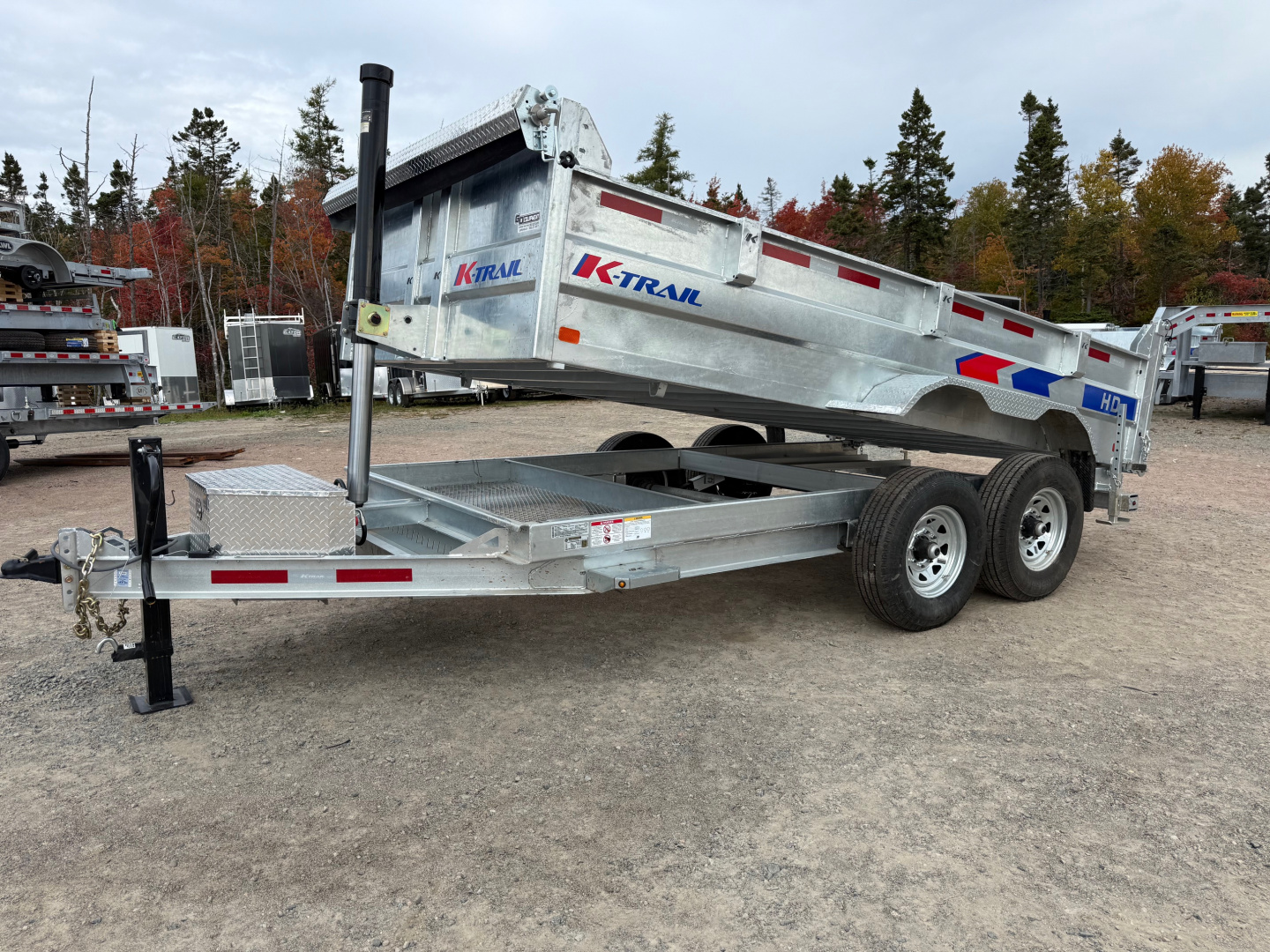 New 2026 K-Trail D8212-14 Dump Trailer