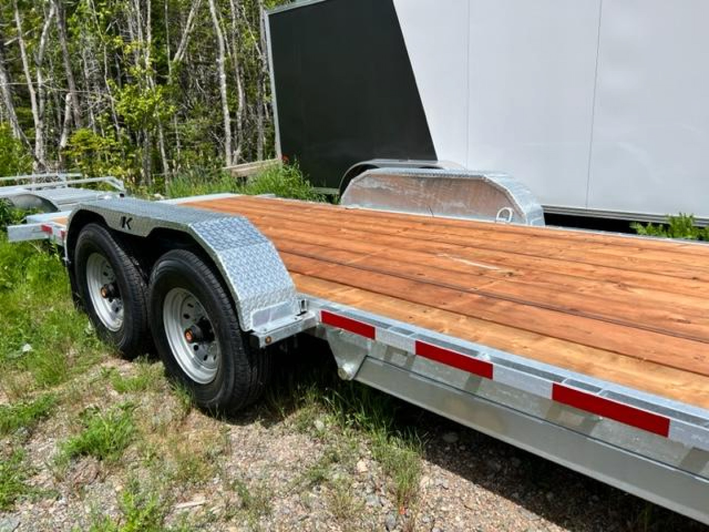 New 2025 K-Trail full tilt 20' Equipment Trailer 14,000 Lb