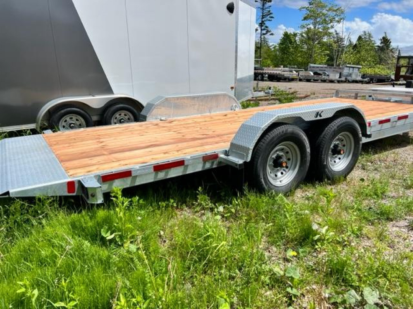 New 2025 K-Trail full tilt 20' Equipment Trailer 14,000 Lb