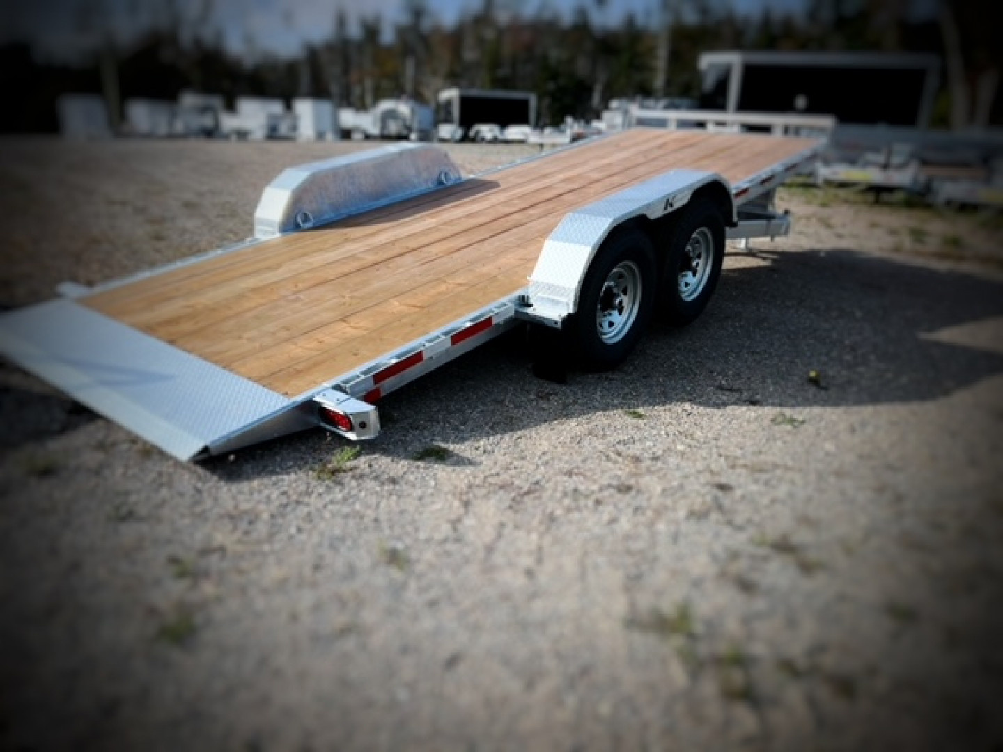 New 2025 K-Trail full tilt 20' Equipment Trailer 14,000 Lb