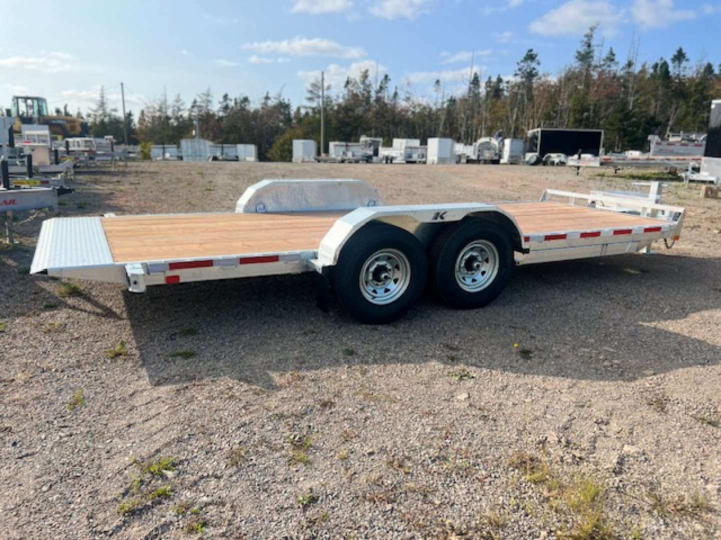 New 2025 K-Trail full tilt 20' Equipment Trailer 14,000 Lb