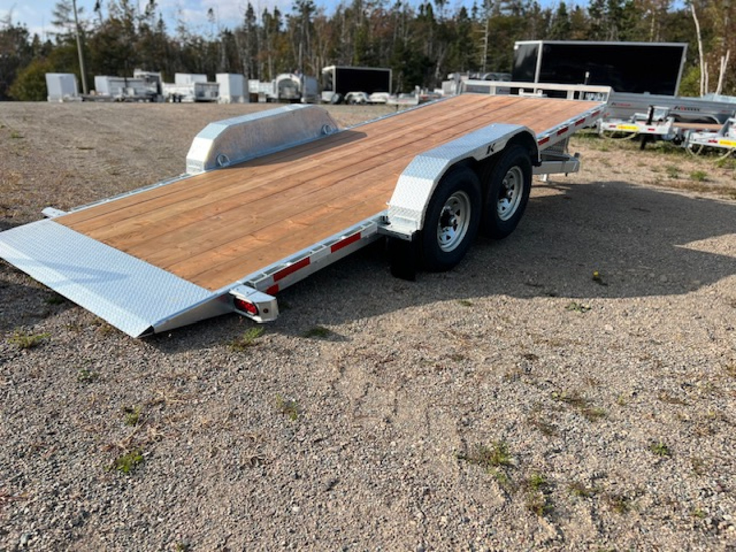 New 2025 K-Trail full tilt 20' Equipment Trailer 14,000 Lb