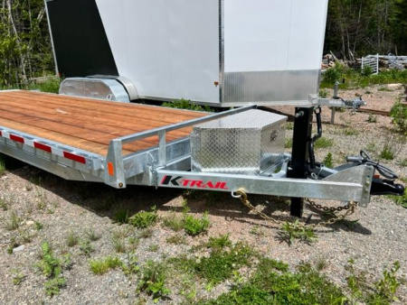 New 2025 K-Trail full tilt 20' Equipment Trailer 14,000 Lb