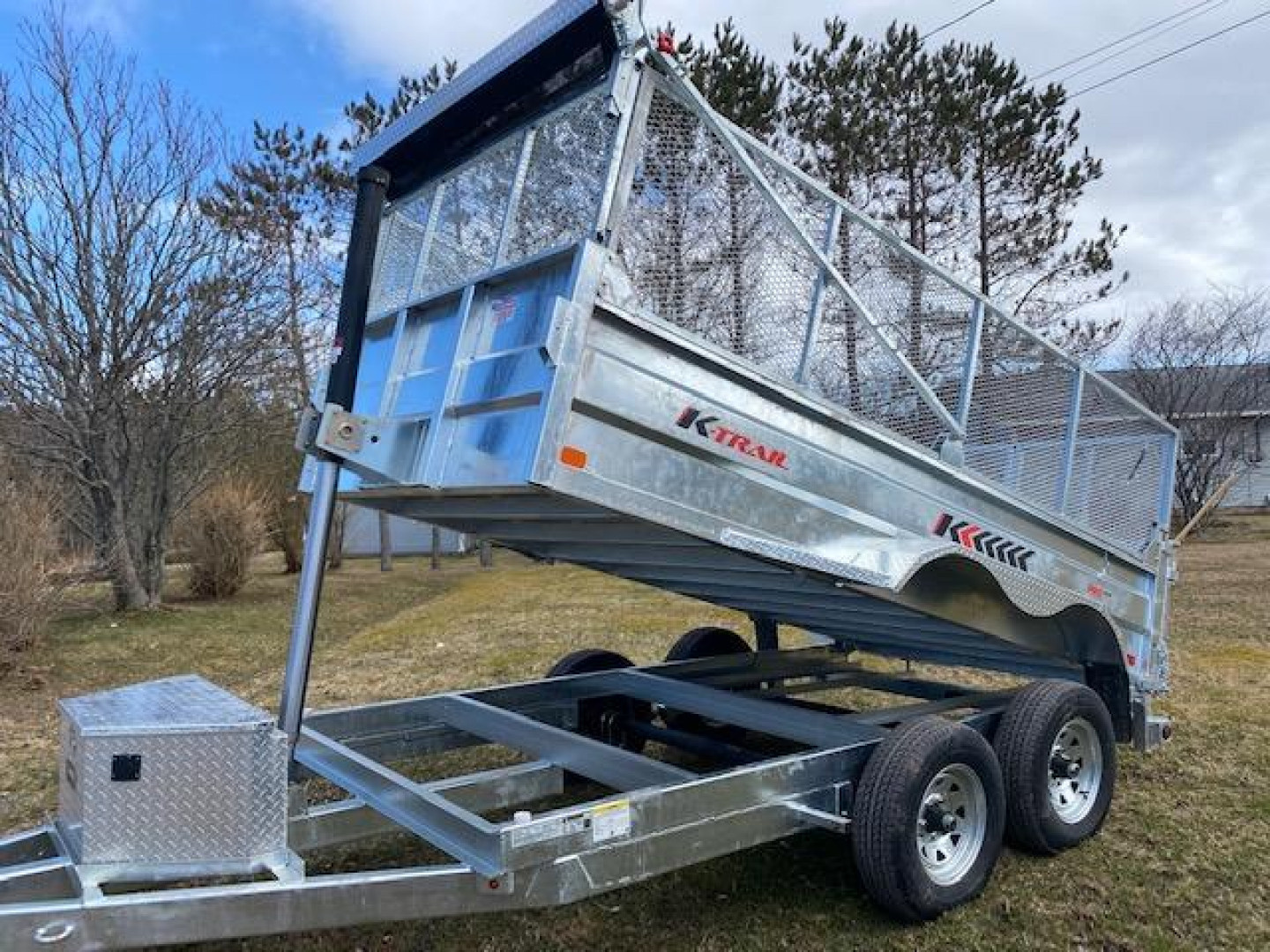 New 2026 K-Trail 6 x 12 Dump Trailer, 10,000 Lb