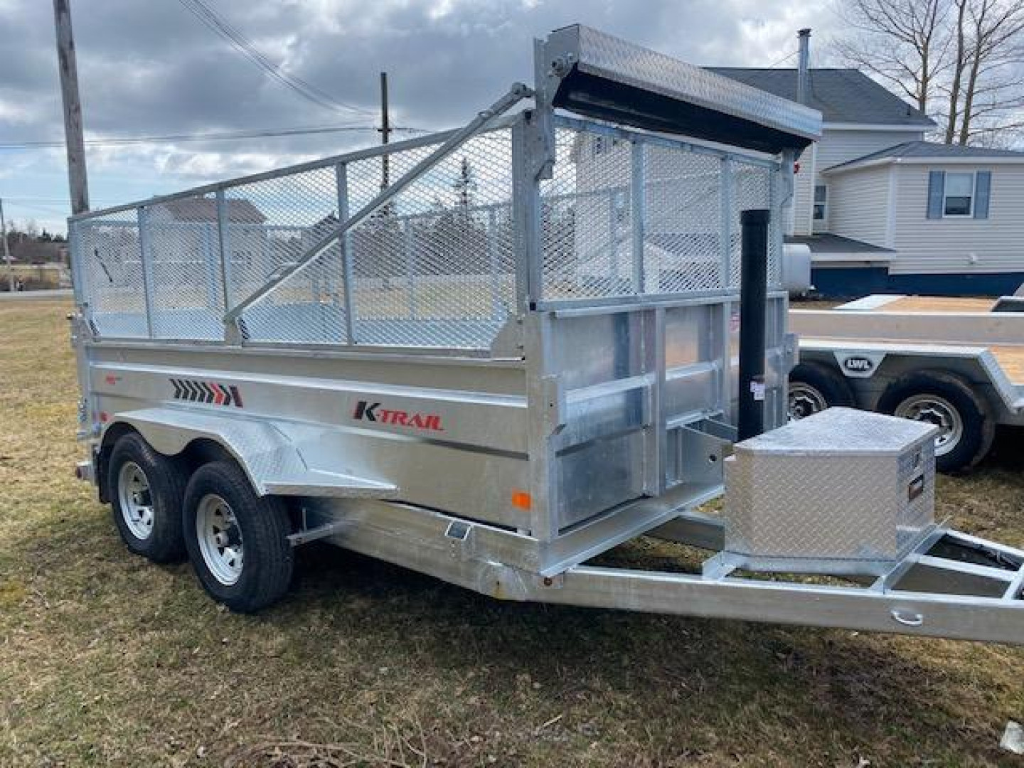 New 2026 K-Trail 6 x 12 Dump Trailer, 10,000 Lb