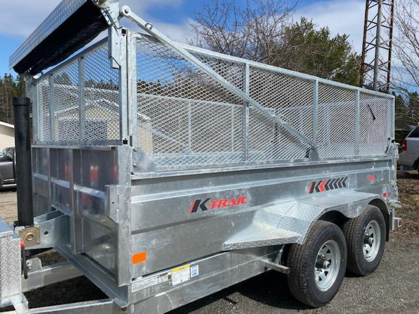 New 2026 K-Trail 6 x 12 Dump Trailer, 10,000 Lb