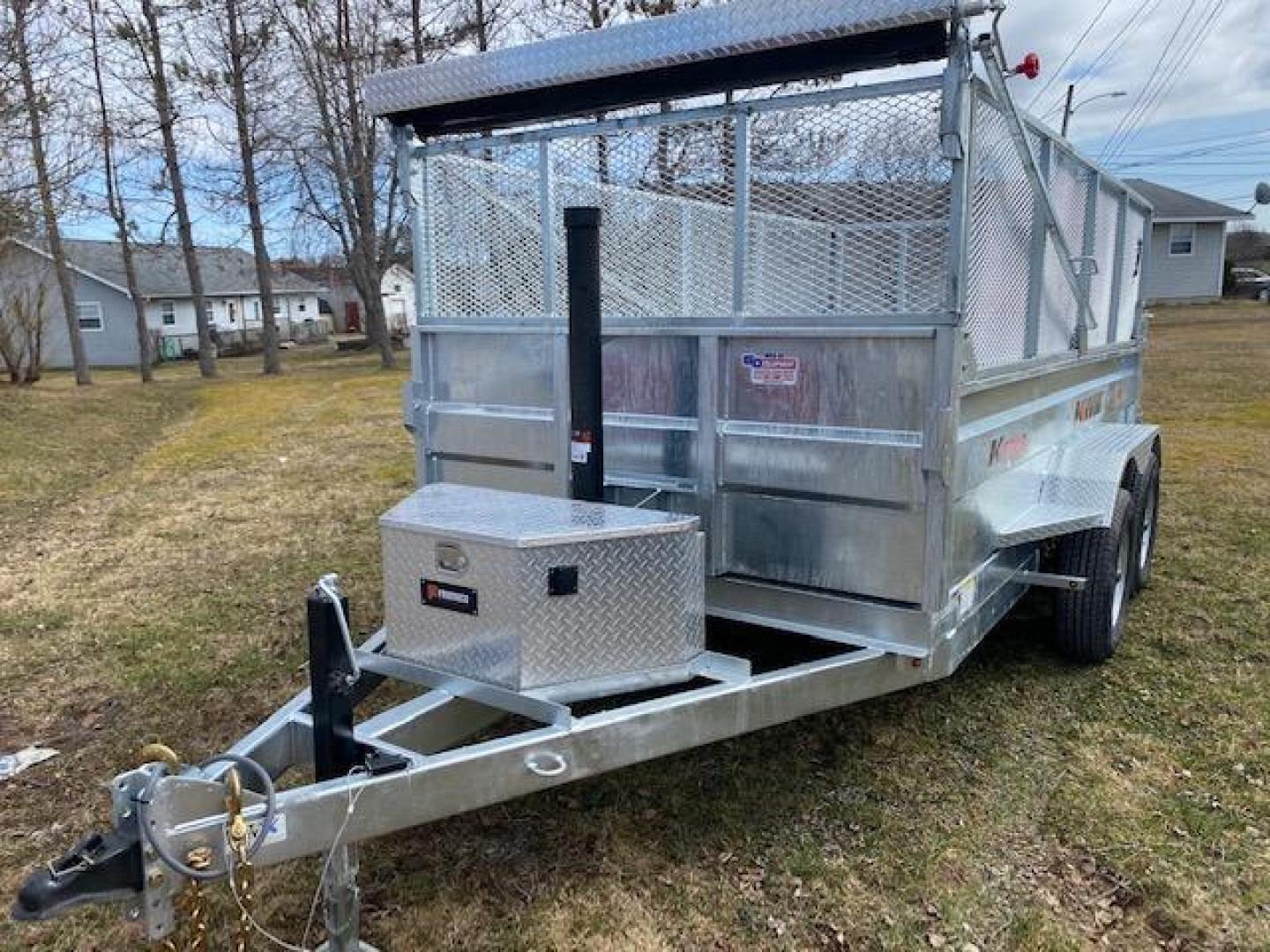 New 2026 K-Trail 6 x 12 Dump Trailer, 10,000 Lb