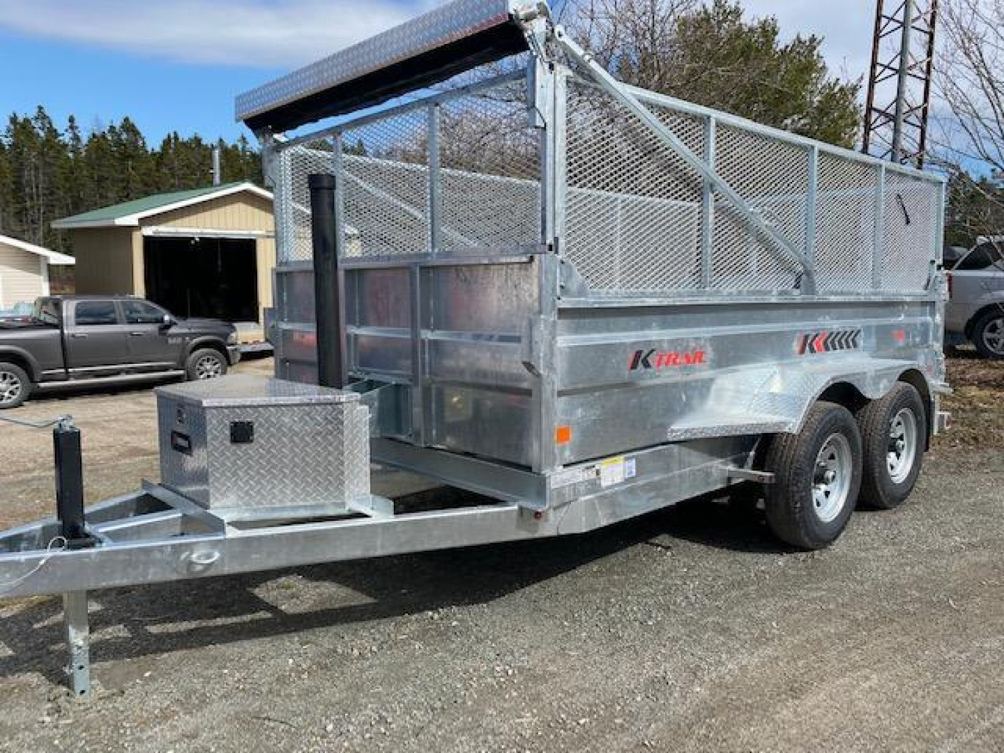 New 2026 K-Trail 6 x 12 Dump Trailer, 10,000 Lb