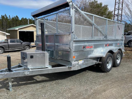 New 2026 K-Trail 6 x 12 Dump Trailer, 10,000 Lb