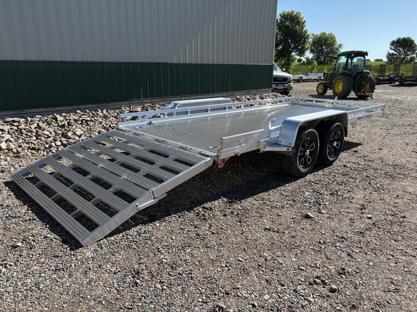 New 2026 81"x16' 7k Bear Track Tandem Utility Trailer