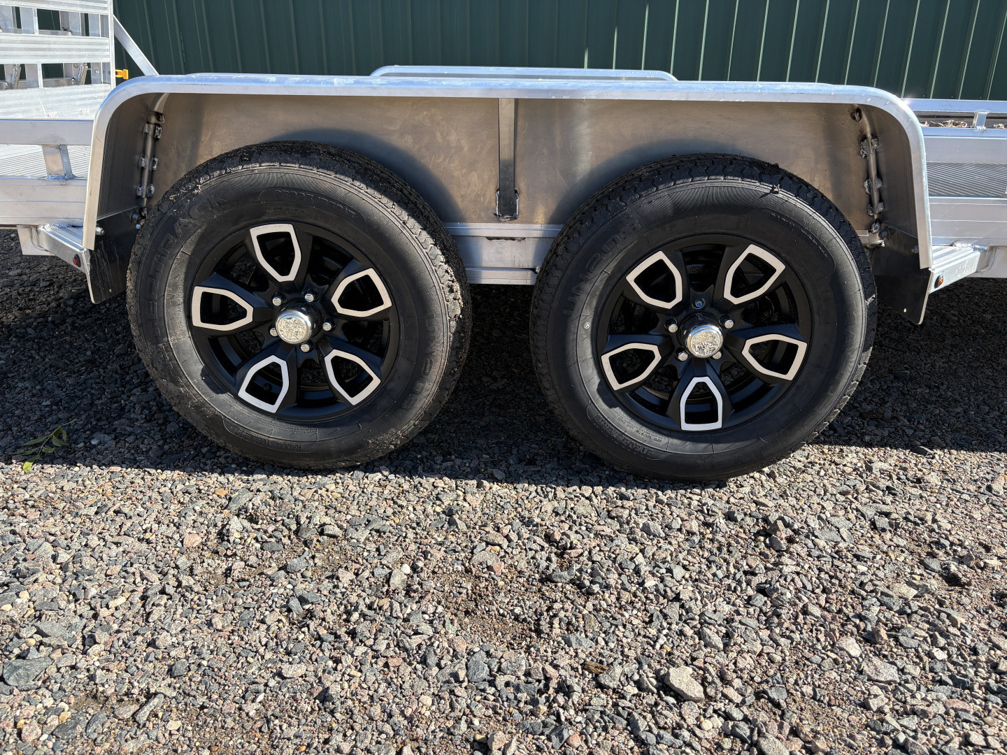 New 2026 81"x194" Bear Track Tandem Utility Trailer