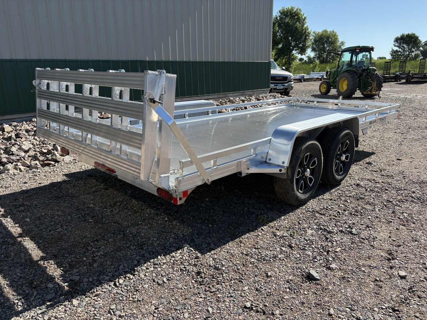 New 2026 81"x194" Bear Track Tandem Utility Trailer