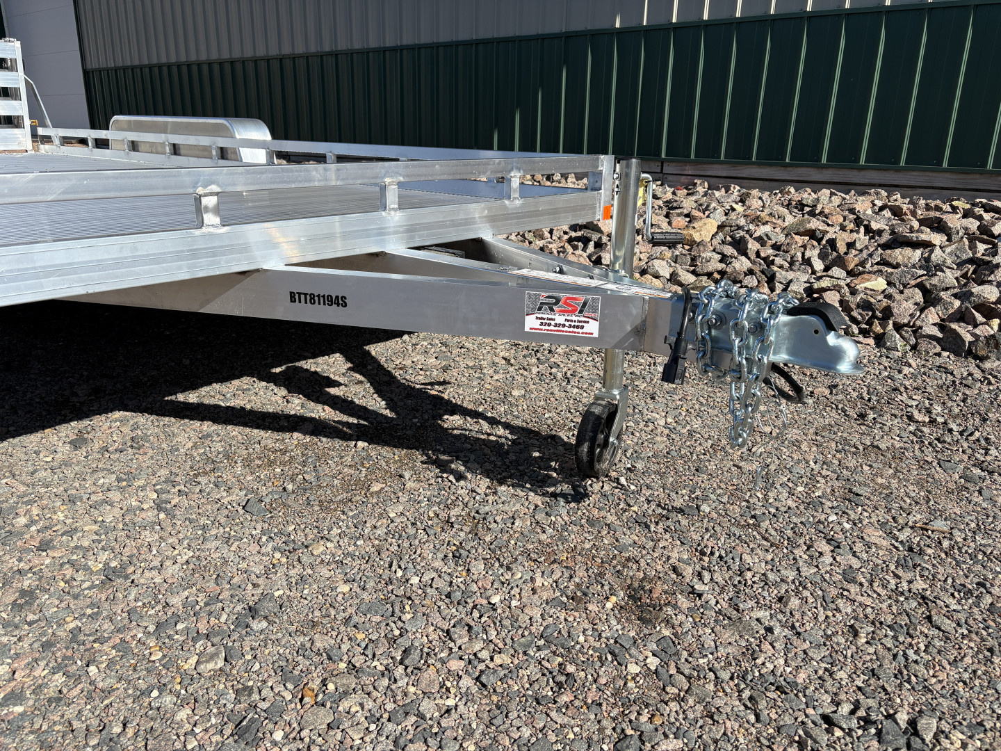 New 2026 81"x194" Bear Track Tandem Utility Trailer