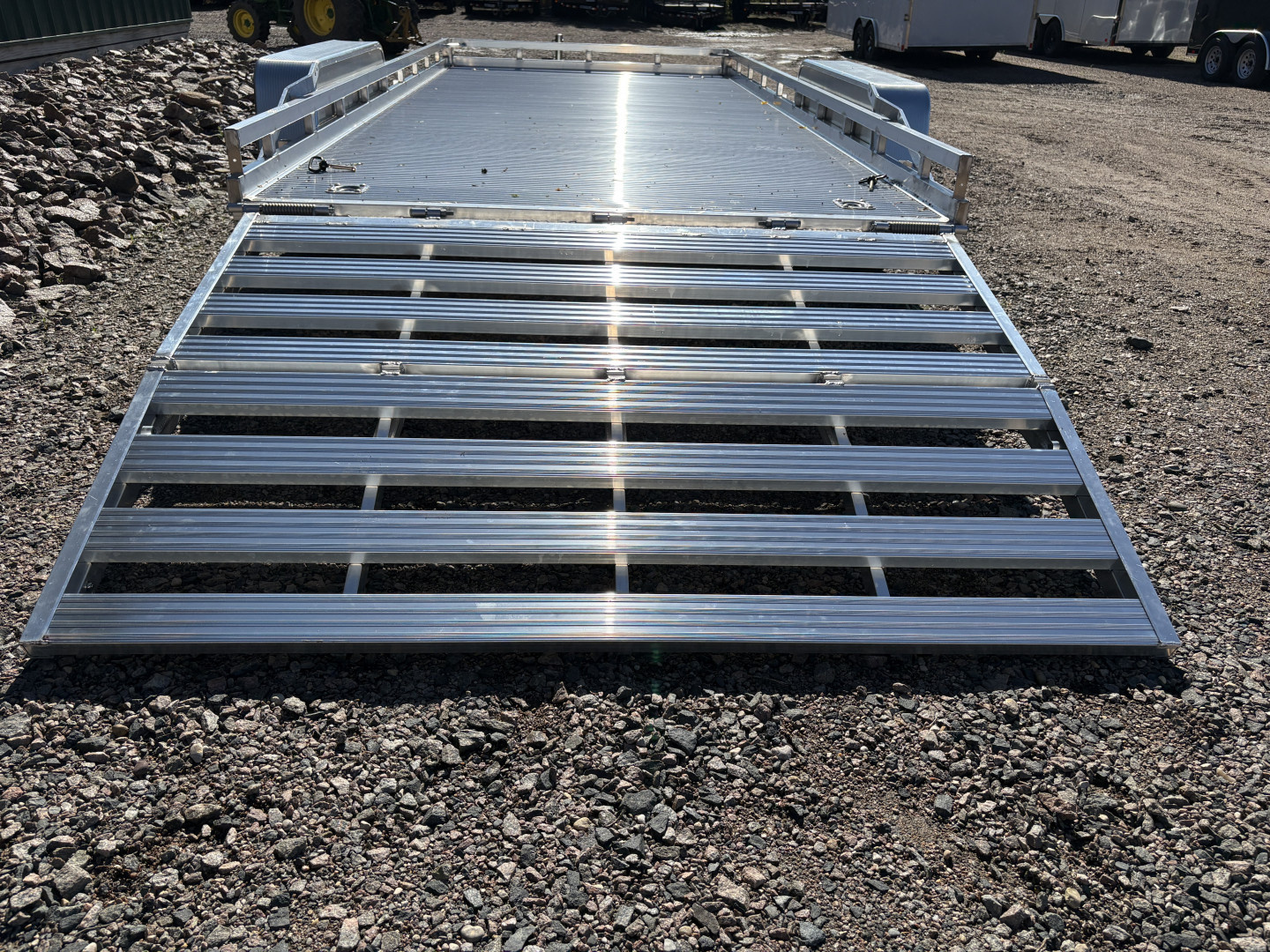 New 2026 81"x194" Bear Track Tandem Utility Trailer