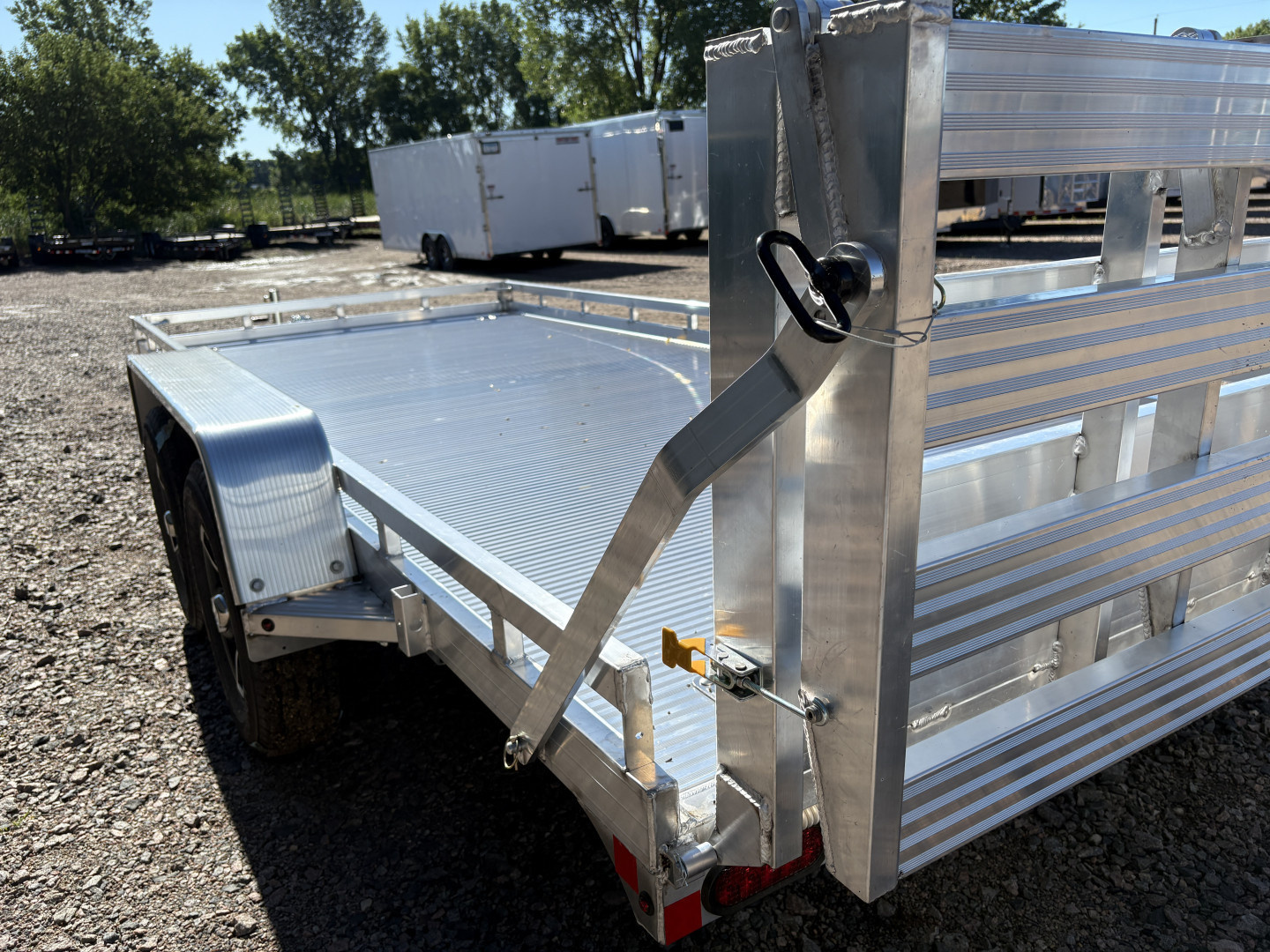 New 2026 81"x194" Bear Track Tandem Utility Trailer