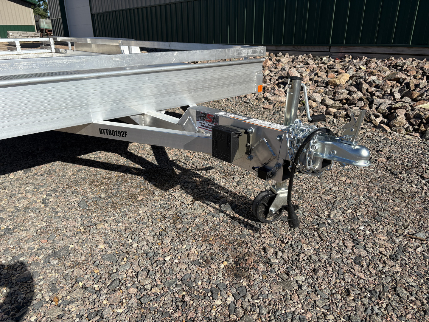 New 2026 80"x16' Bear Track Tandem Aluminum Utility Trailer