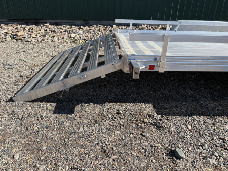 New 2026 80"x16' Bear Track Tandem Aluminum Utility Trailer
