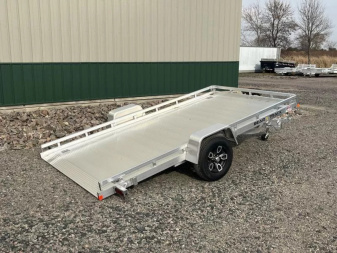 New 2026 81"x152" 2990lb. Bear Track Tilt Utility Trailer