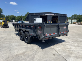 New Lamar 16' Telescopic Dump Trailer