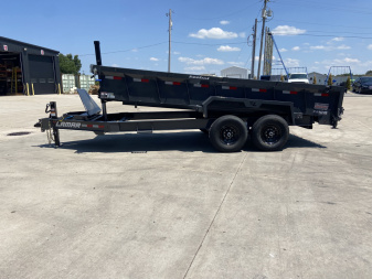 New Lamar 16' Telescopic Dump Trailer