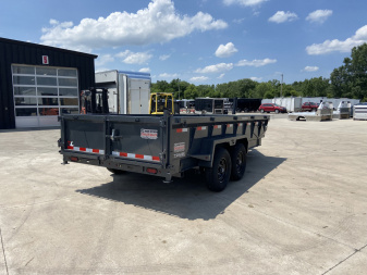 New Lamar 16' Telescopic Dump Trailer